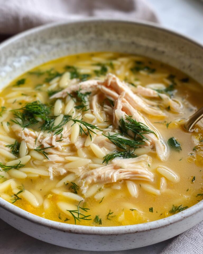 Greek Lemon Chicken Soup - An Organized Chaos