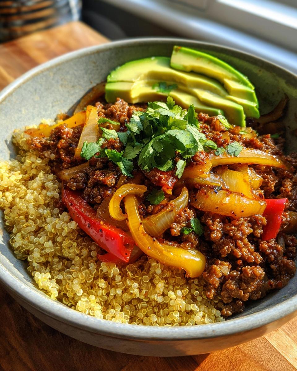 Ground Beef Hot Honey Bowl: 1 Recipe, Zero Regret! 4 Ground Beef Hot Honey Bowl Spicy, Sweet & High Protein Meal Prep Win - detail 1