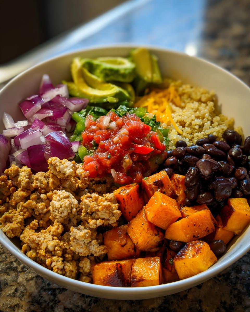 Ground Turkey & Sweet Potato Protein Bowls - detail 1