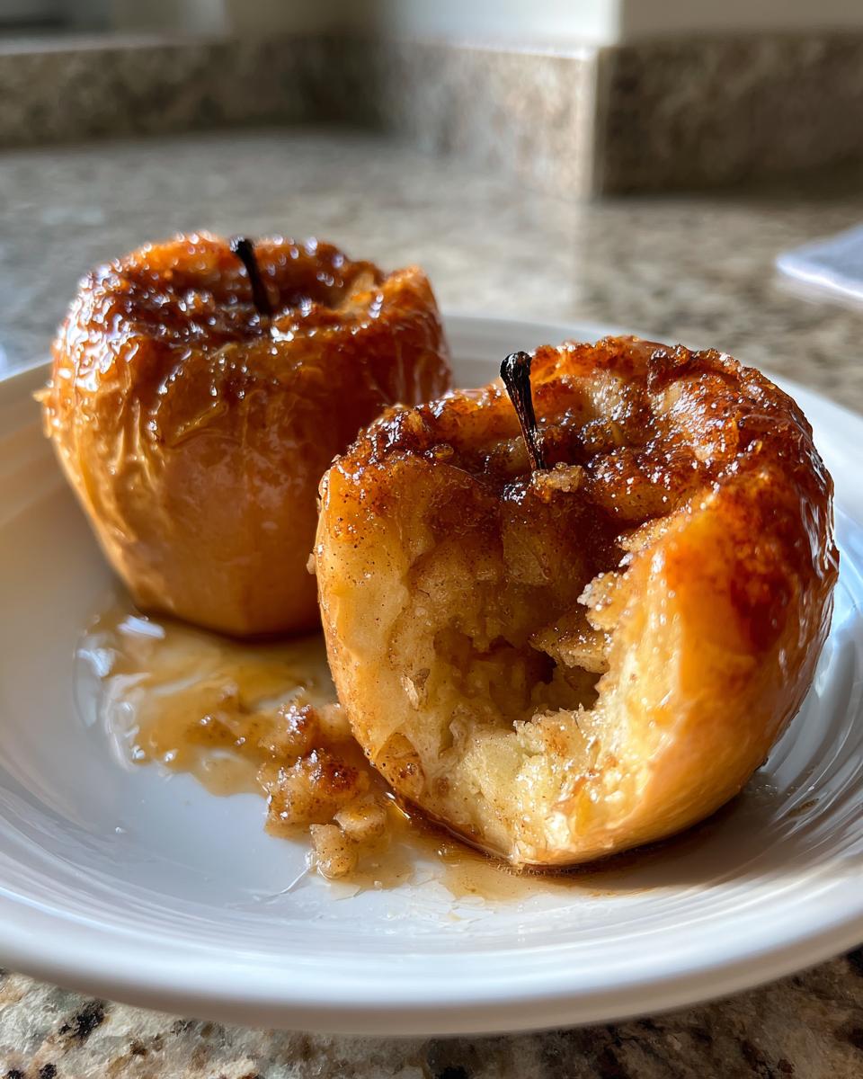 Healthy Baked Cinnamon Apples (No Refined Sugar) - detail 2