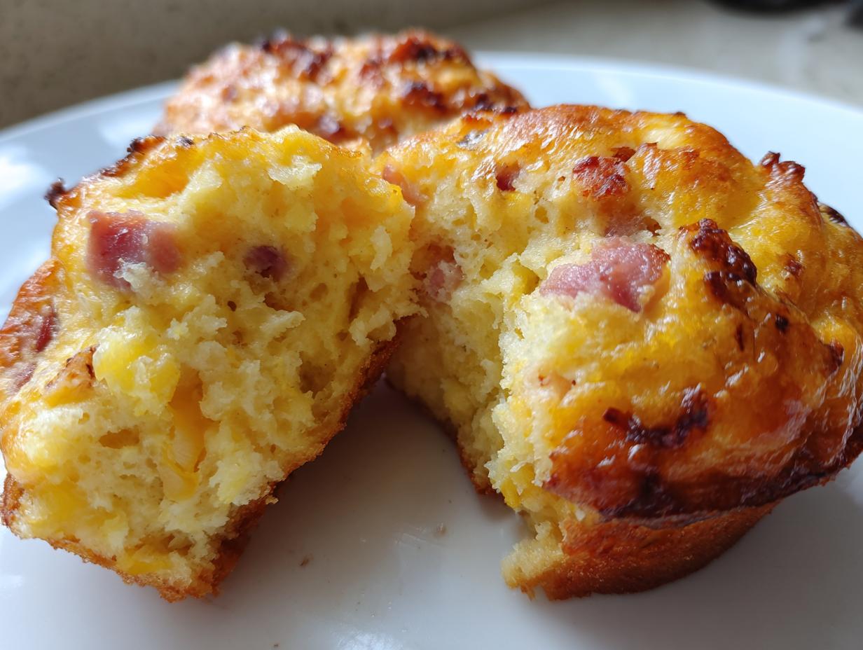 High-Protein Breakfast Muffins with Eggs & Cheese - detail 2