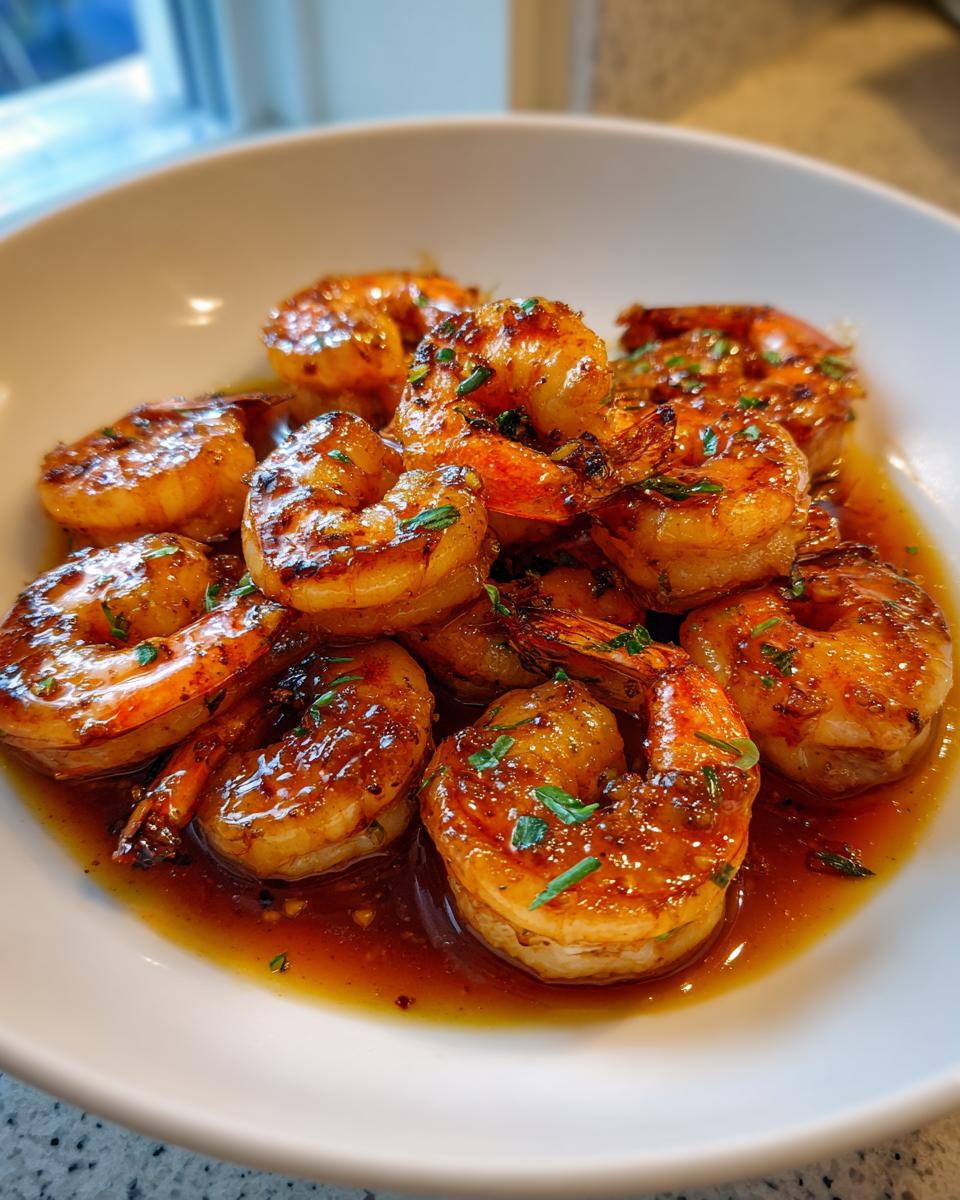 High-Protein Honey Garlic Shrimp - detail 2