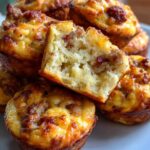 High-Protein Pancake Sausage Mini Muffins