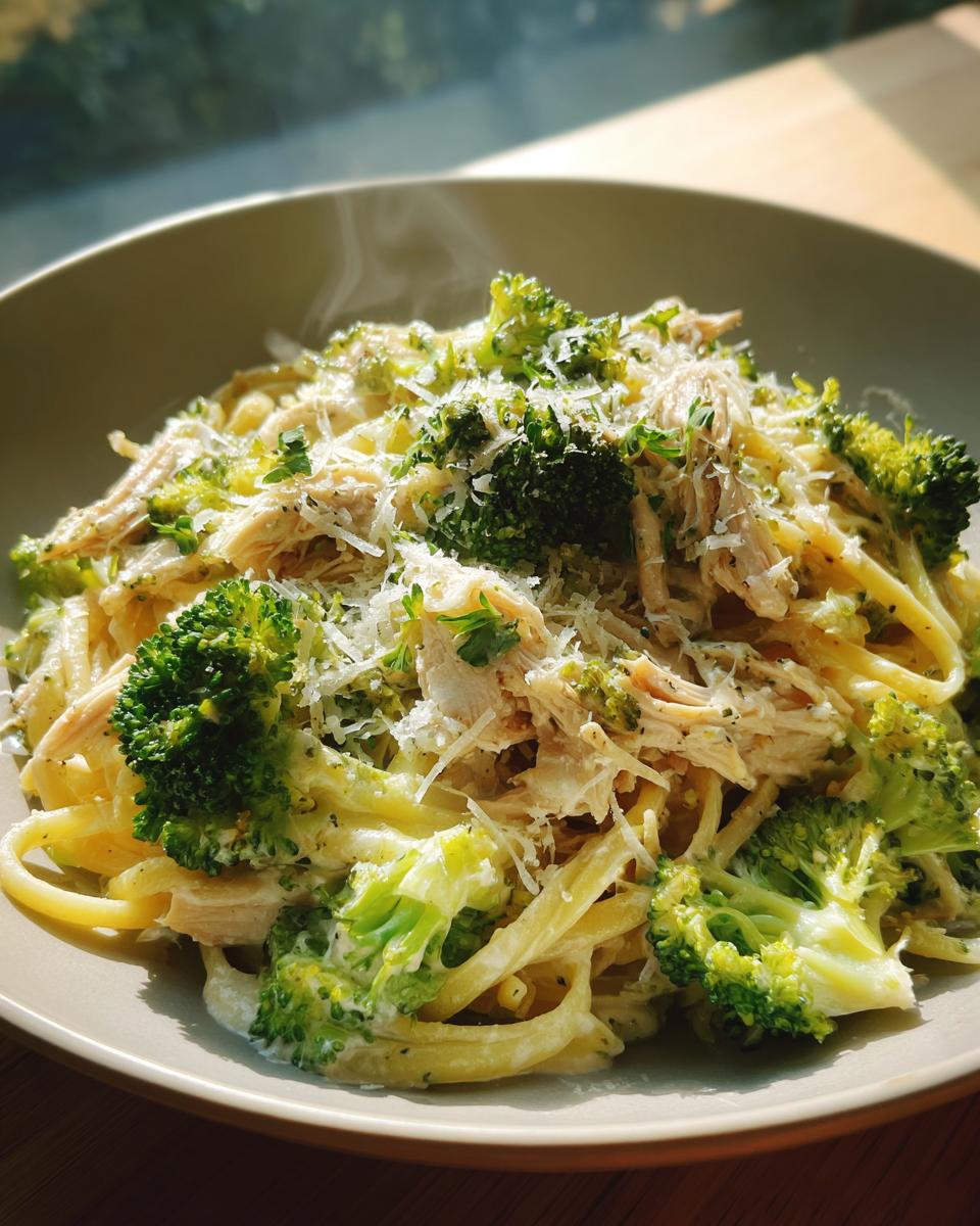 High Protein Rotisserie Chicken Broccoli Pasta (35-Minute Recipe) - detail 1