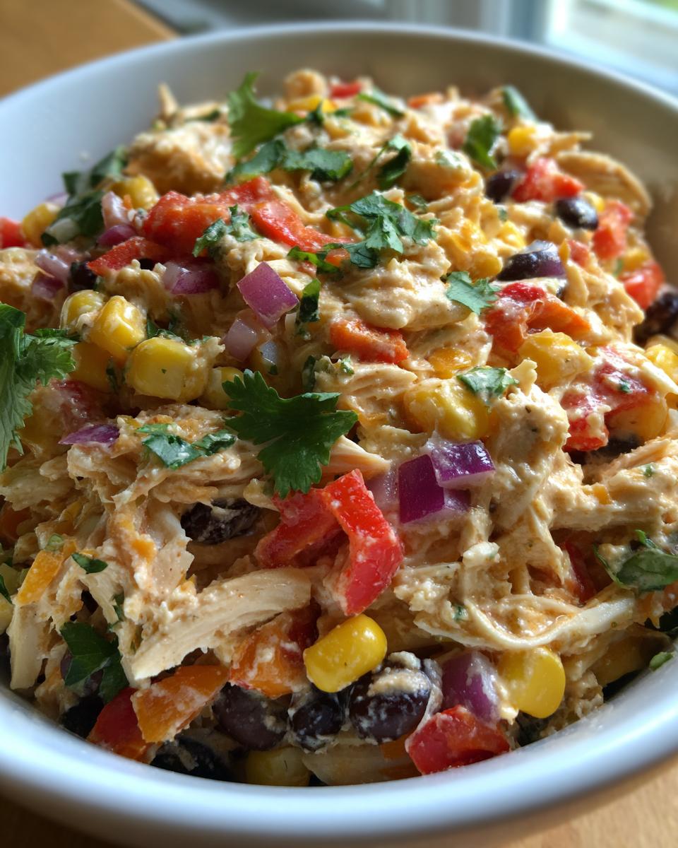 High Protein Southwest Chicken Salad - detail 1