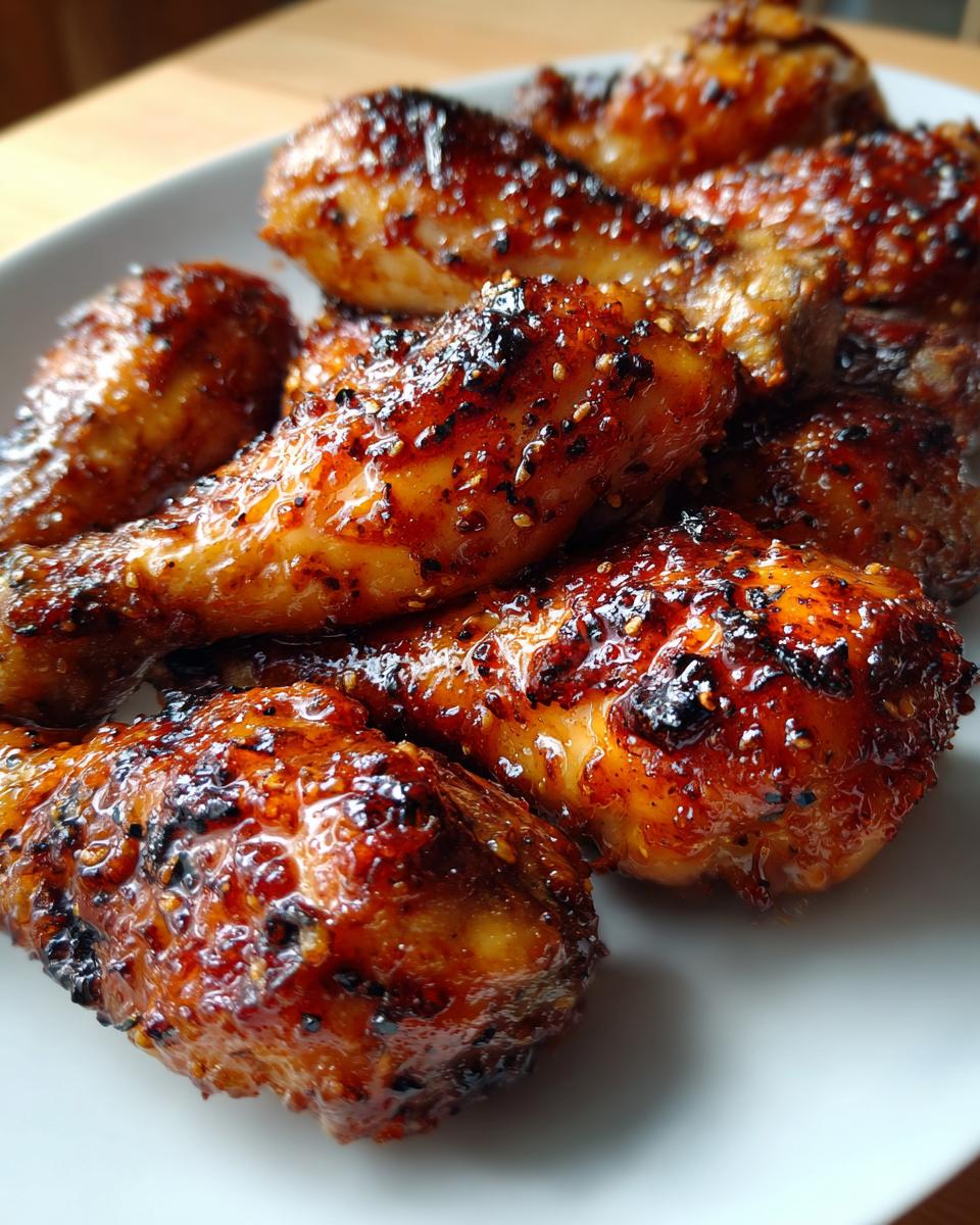 Honey Garlic Baked Chicken Drumsticks (Sticky & Sweet) - detail 2