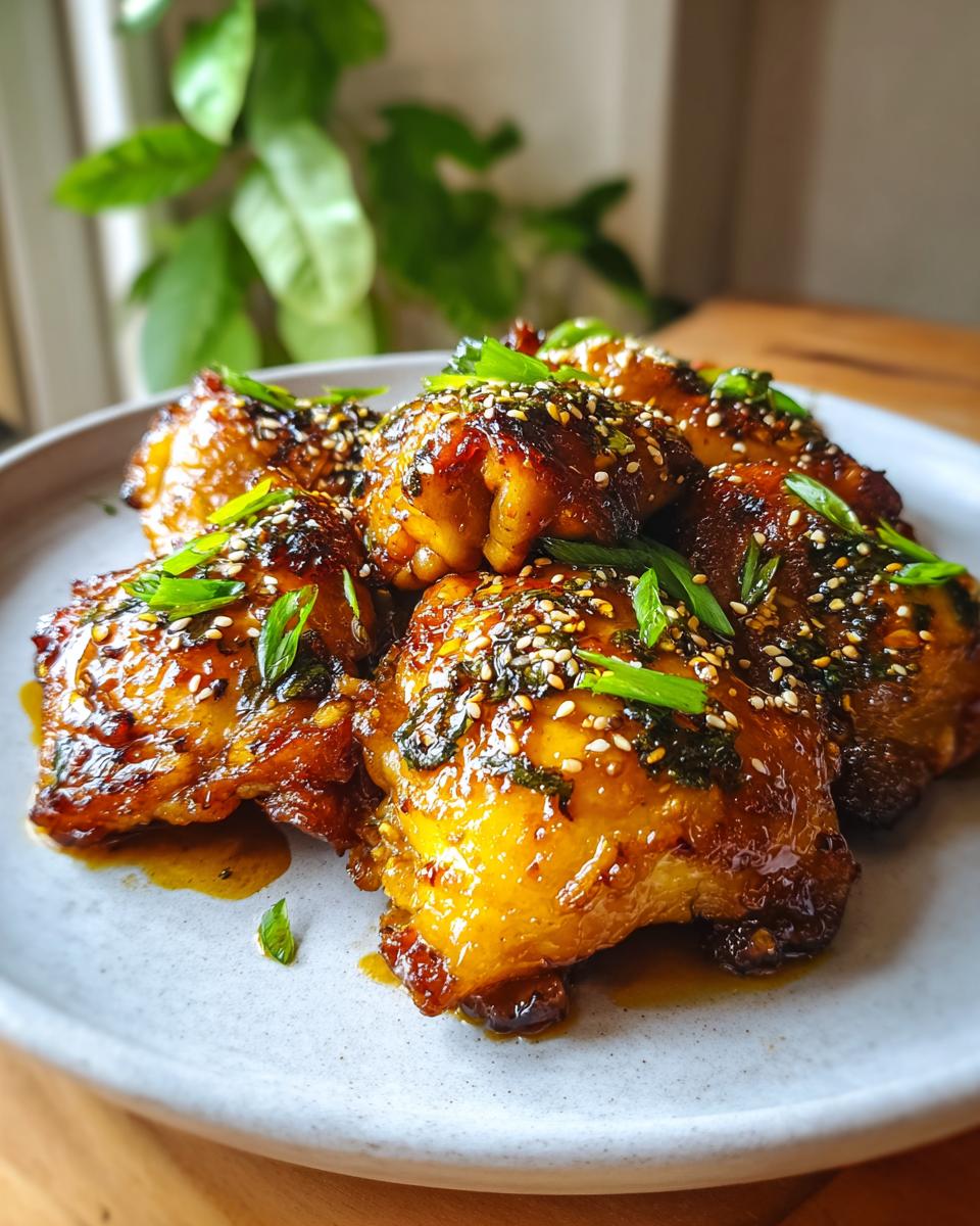 Honey Teriyaki Chicken Thighs (Oven-Baked, No Crockpot) - detail 1