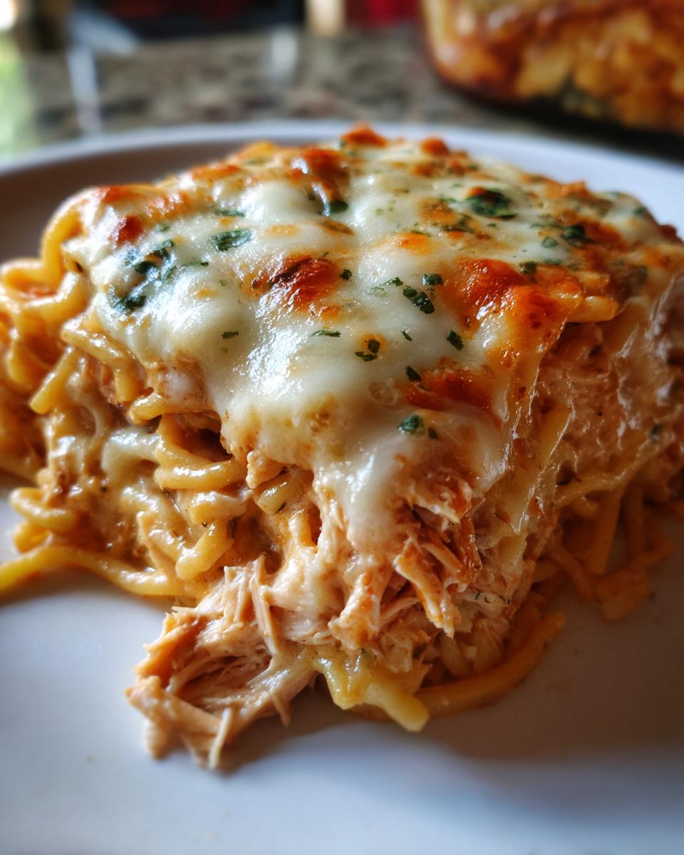 Irresistible Spicy Southern Chicken Spaghetti Casserole - detail 1