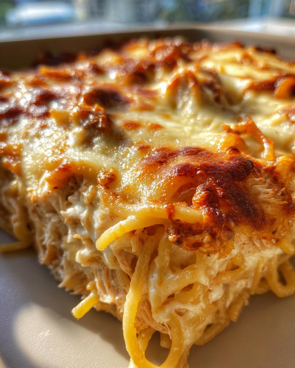 Irresistible Spicy Southern Chicken Spaghetti Casserole - detail 2