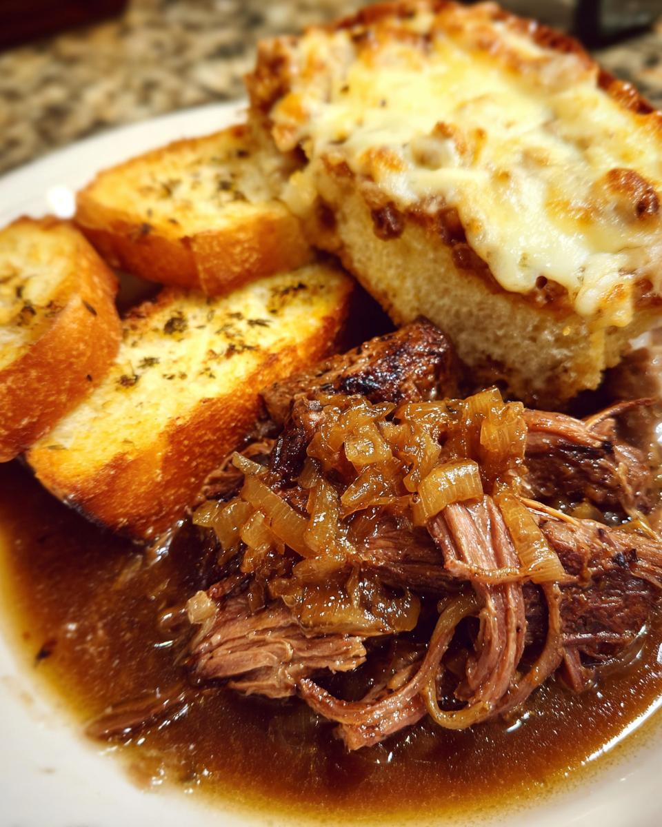 Juicy French Onion Pot Roast - detail 1