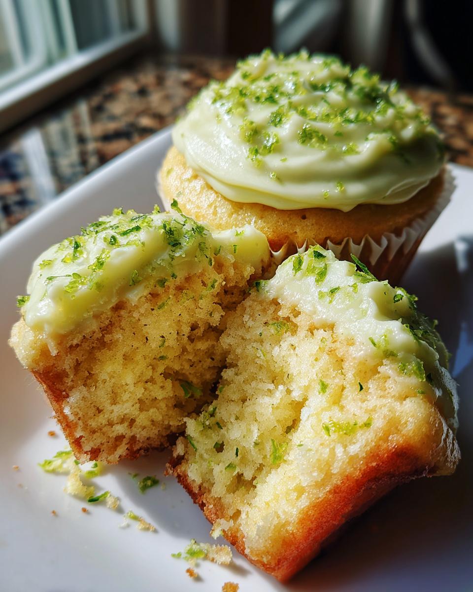 Key Lime Cupcakes - detail 1