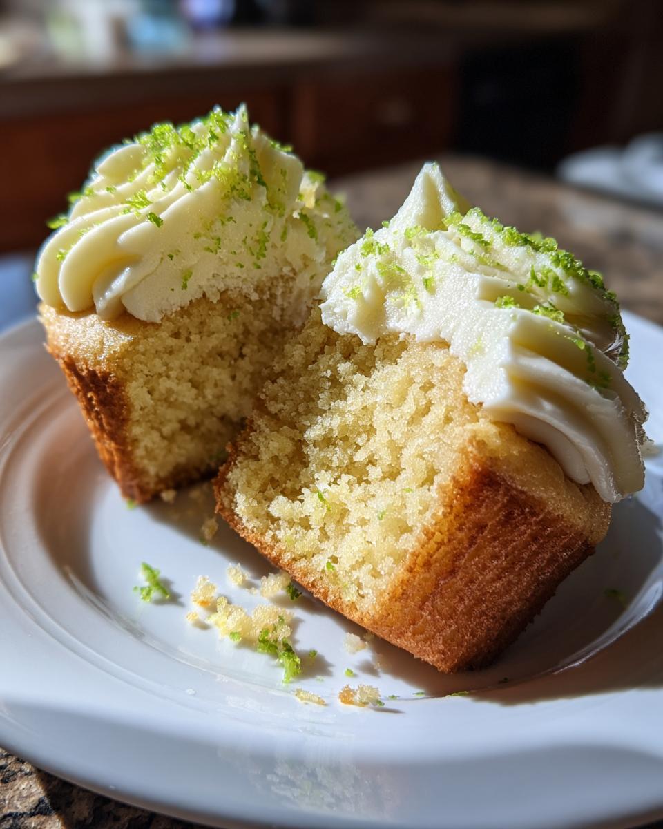 Key Lime Cupcakes - detail 2