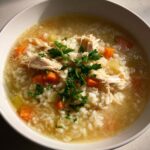 Light Chicken & Rice Soup (No Cream, Still Cozy)
