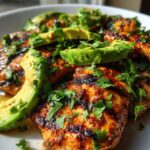 Make this fiesta lime chicken recipe today! This easy fiesta lime chicken with avocado, cil‚Ä¶ | Summer recipes dinner, Chicken dinner recipes, Chicken dishes recipes