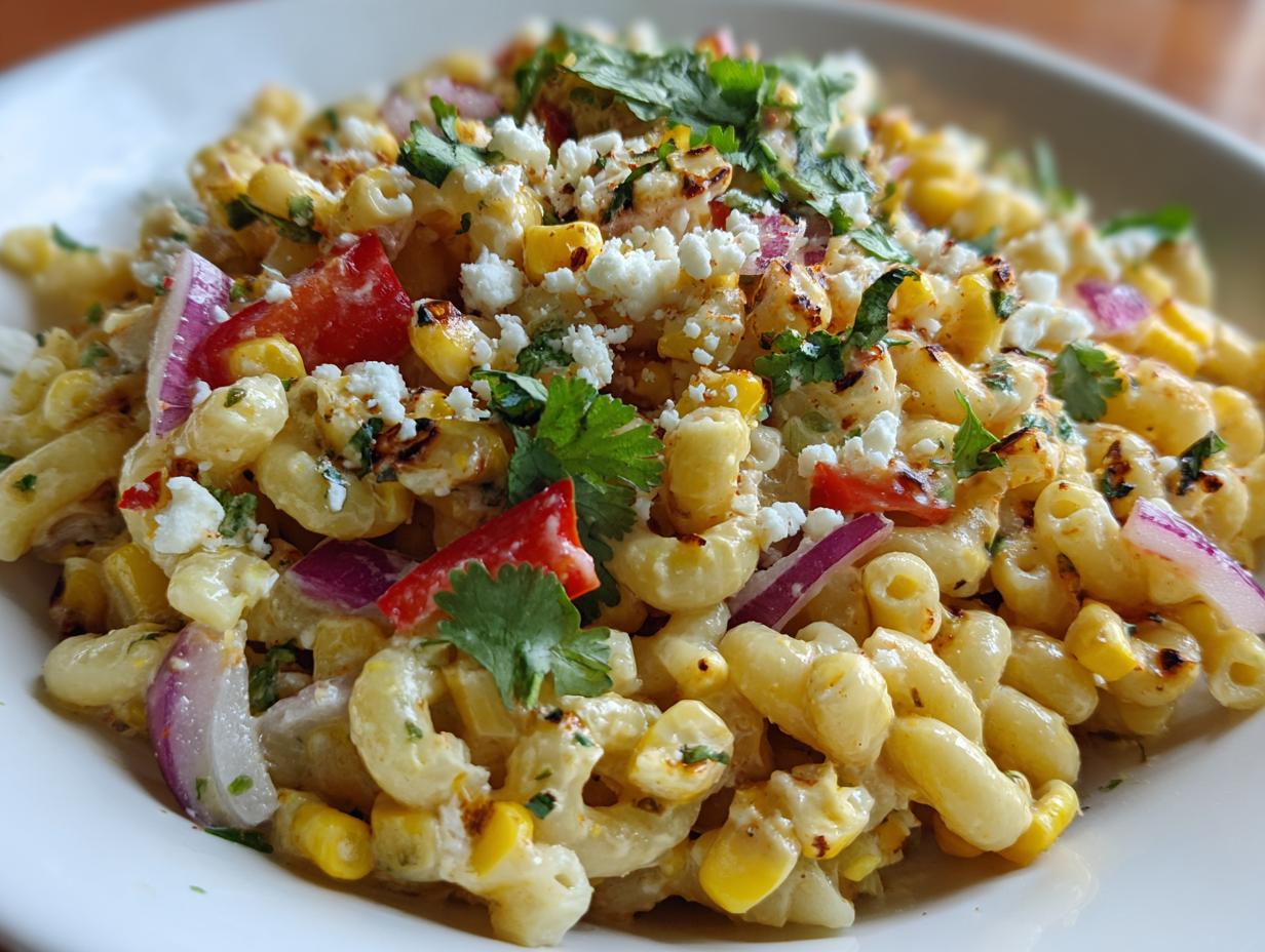 Mexican Street Corn Pasta Salad - detail 1