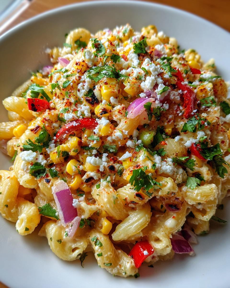 Mexican Street Corn Pasta Salad - detail 2