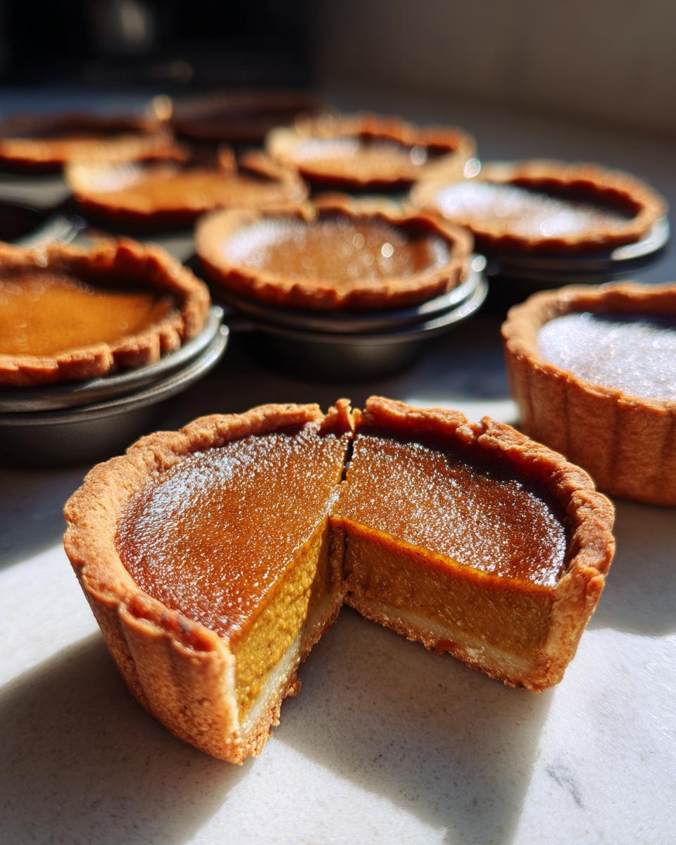 Yummy! 20-Min <strong>Mini Pumpkin Pies</strong> Recipe 4 Mini Pumpkin Pies for Individual Servings - detail 1