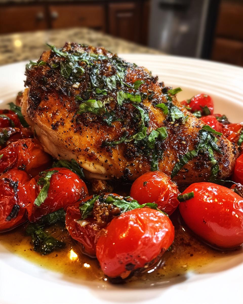 Delicious: 1 Pan Balsamic Chicken Recipe in 30 Minutes 4 One Pan Balsamic Chicken - detail 1
