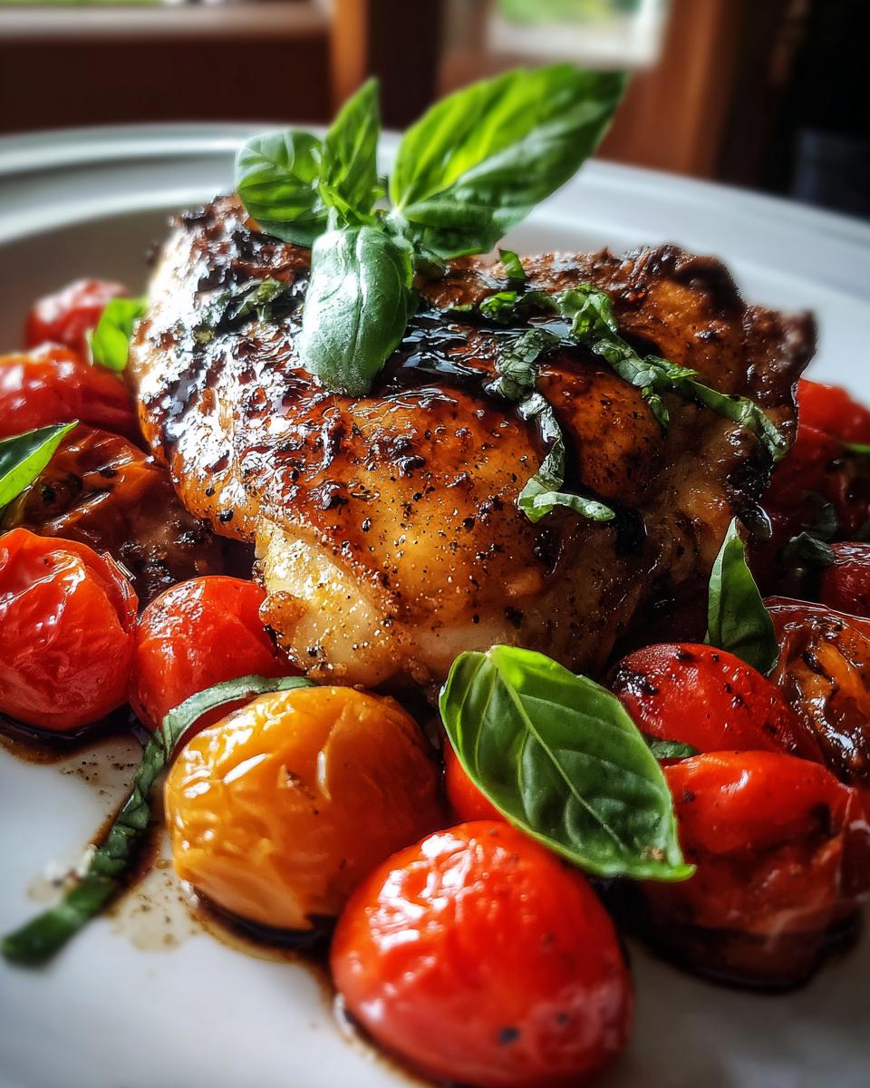 Delicious: 1 Pan Balsamic Chicken Recipe in 30 Minutes 5 One Pan Balsamic Chicken - detail 2