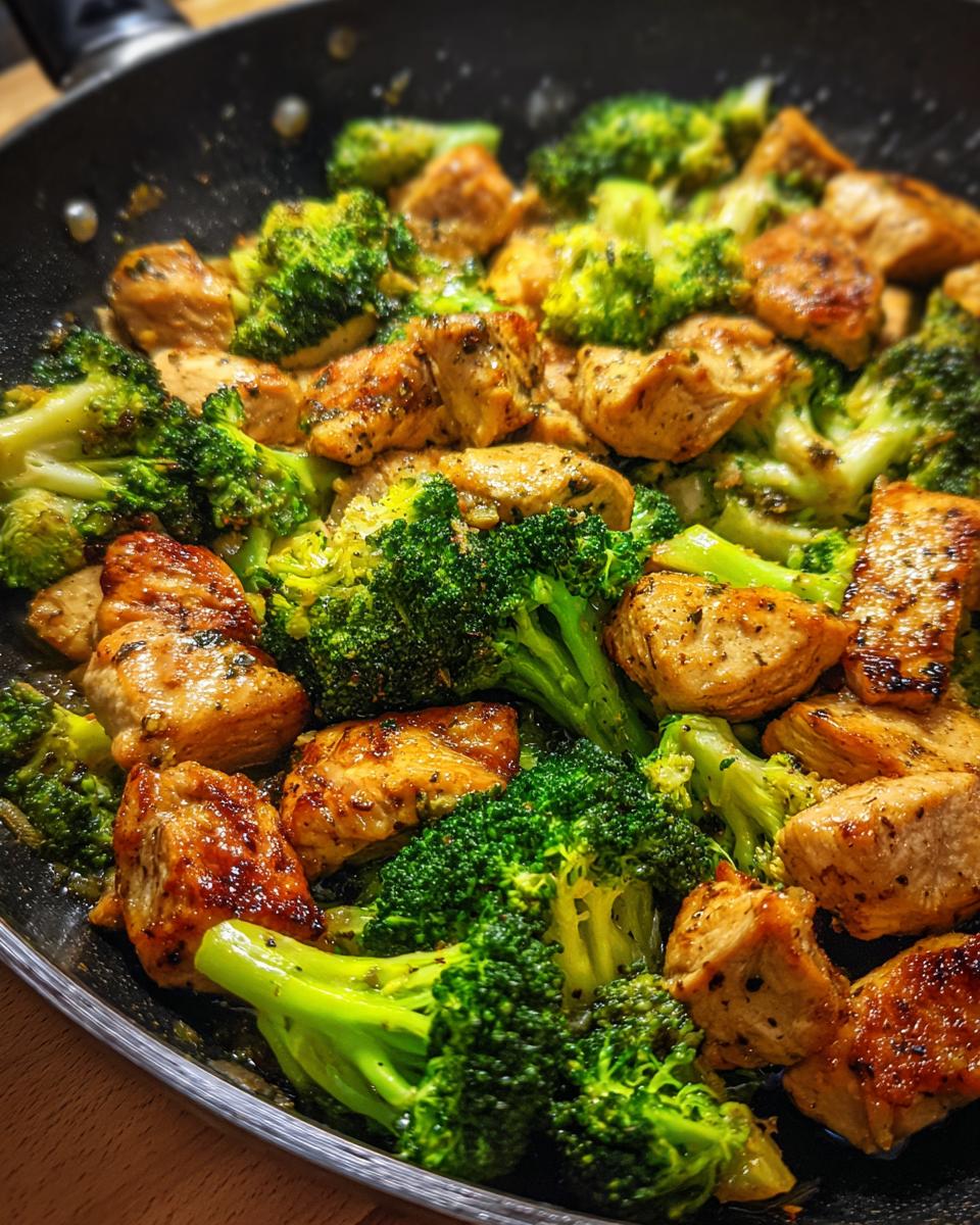 One-Pan Chicken & Broccoli Skillet (No Oven) - detail 1