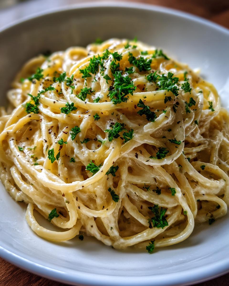 One Pot Creamy Garlic Pasta - detail 1