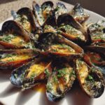 Oven-Roasted Garlic Butter Mussels