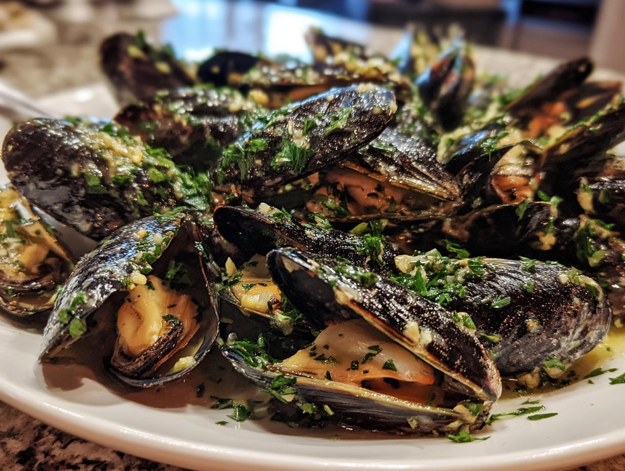 Irresistible: 1-Pan Oven-Roasted Garlic Butter Mussels 5 Oven-Roasted Garlic Butter Mussels - detail 2