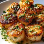 Pan-Seared Scallops with Garlic Butter