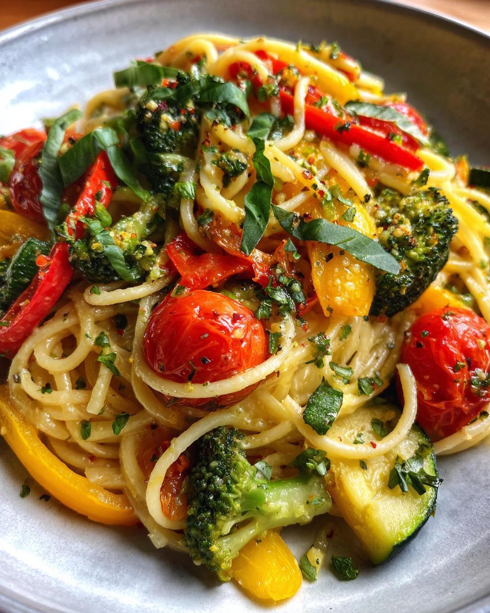 Pasta Primavera - detail 1