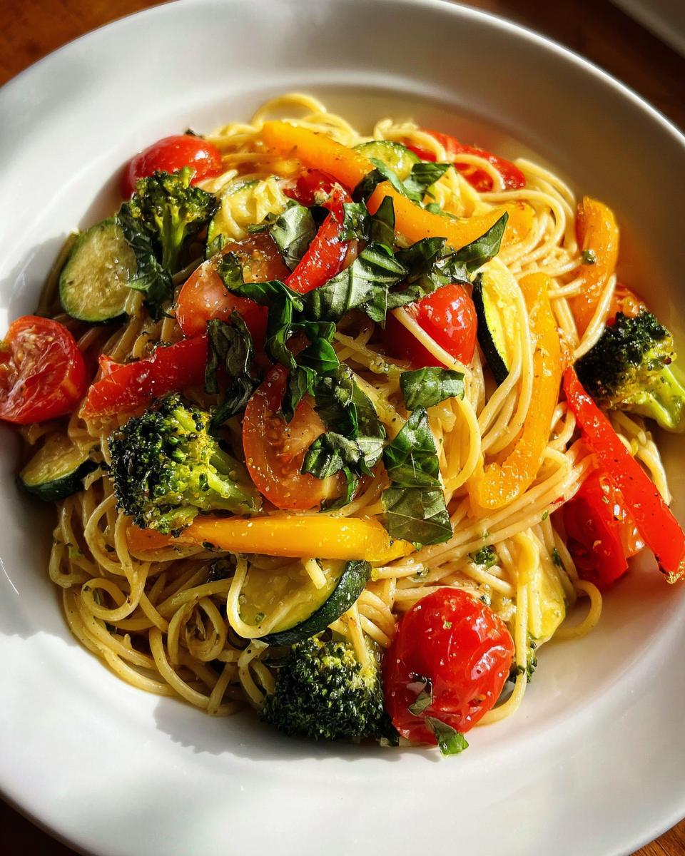 Pasta Primavera - detail 2