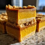 **Pumpkin Pie Bars:** 1 Incredible Recipe For Fall! 10 Pumpkin Pie Bars with Shortbread Crust