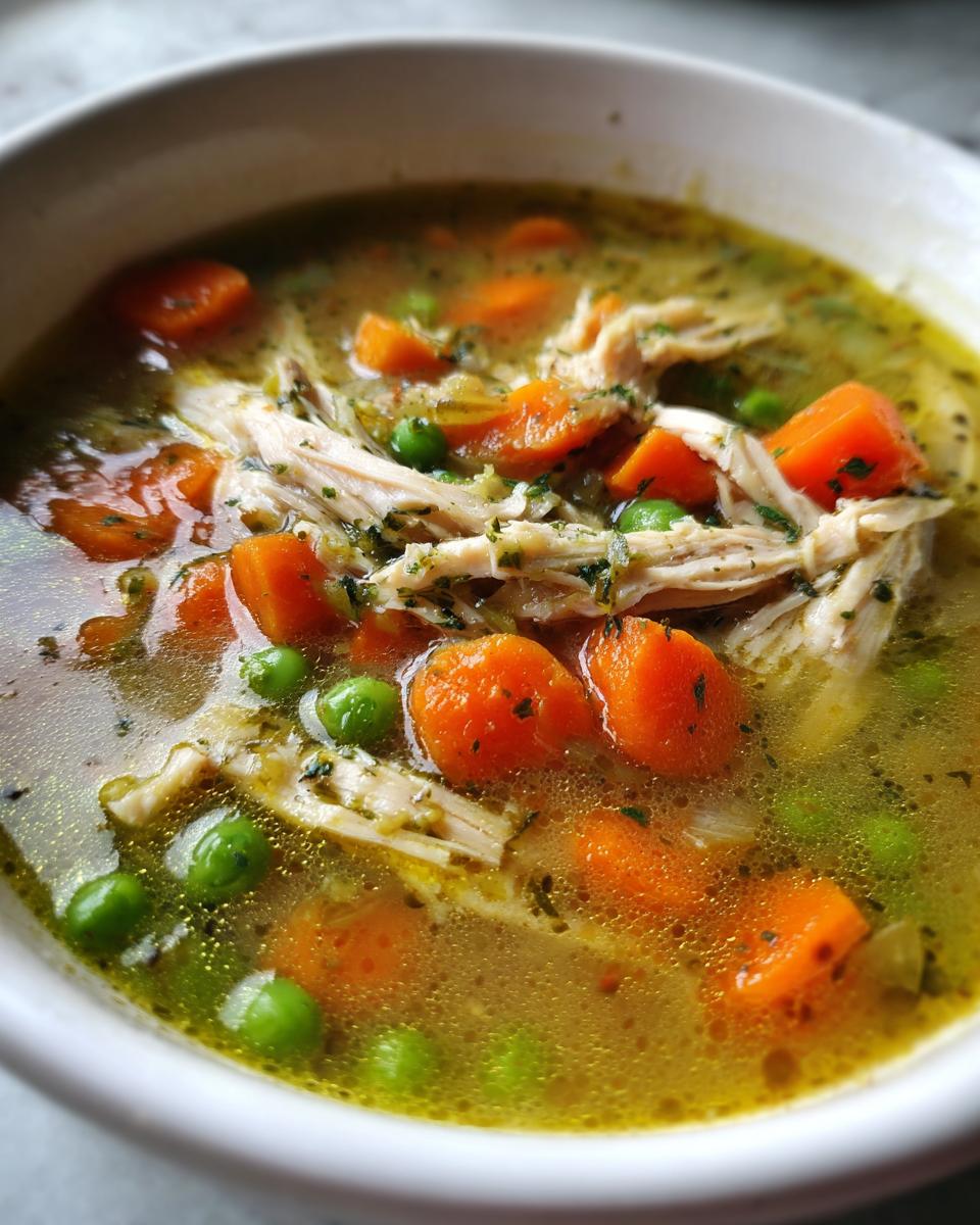 5-Star **Slow Cooker Chicken & Vegetable Soup (No Rice)** 4 Slow Cooker Chicken & Vegetable Soup (No Rice) - detail 1