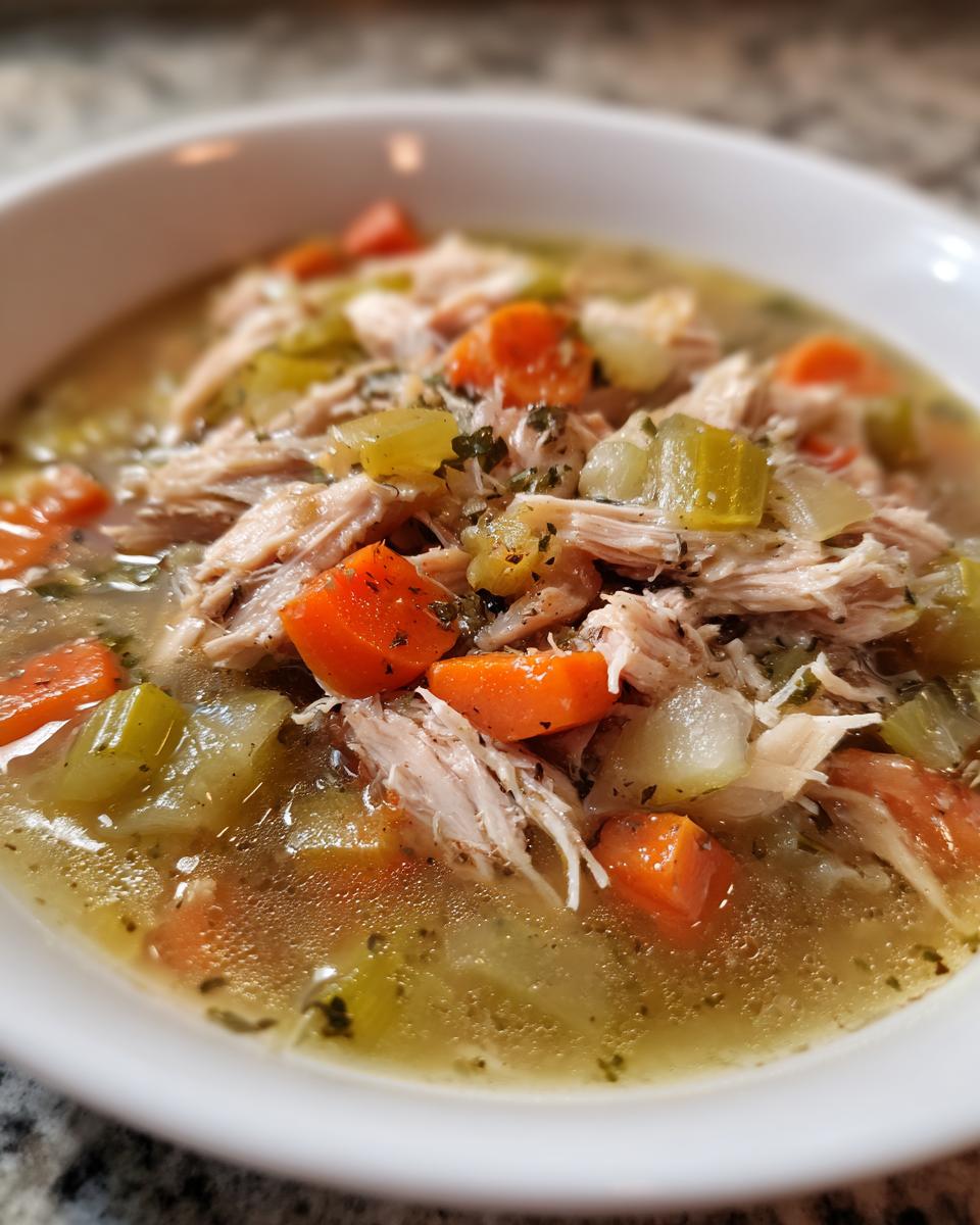 Slow Cooker Chicken & Veggies (Light Winter Dinner) - detail 1