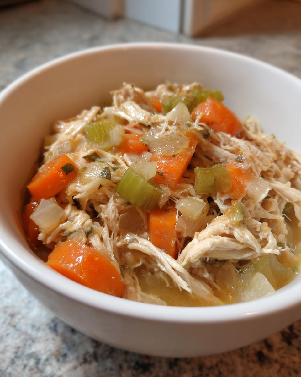 Slow Cooker Chicken & Veggies (Light Winter Dinner) - detail 2