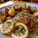 Slow Cooker Lemon Herb Chicken with Potatoes