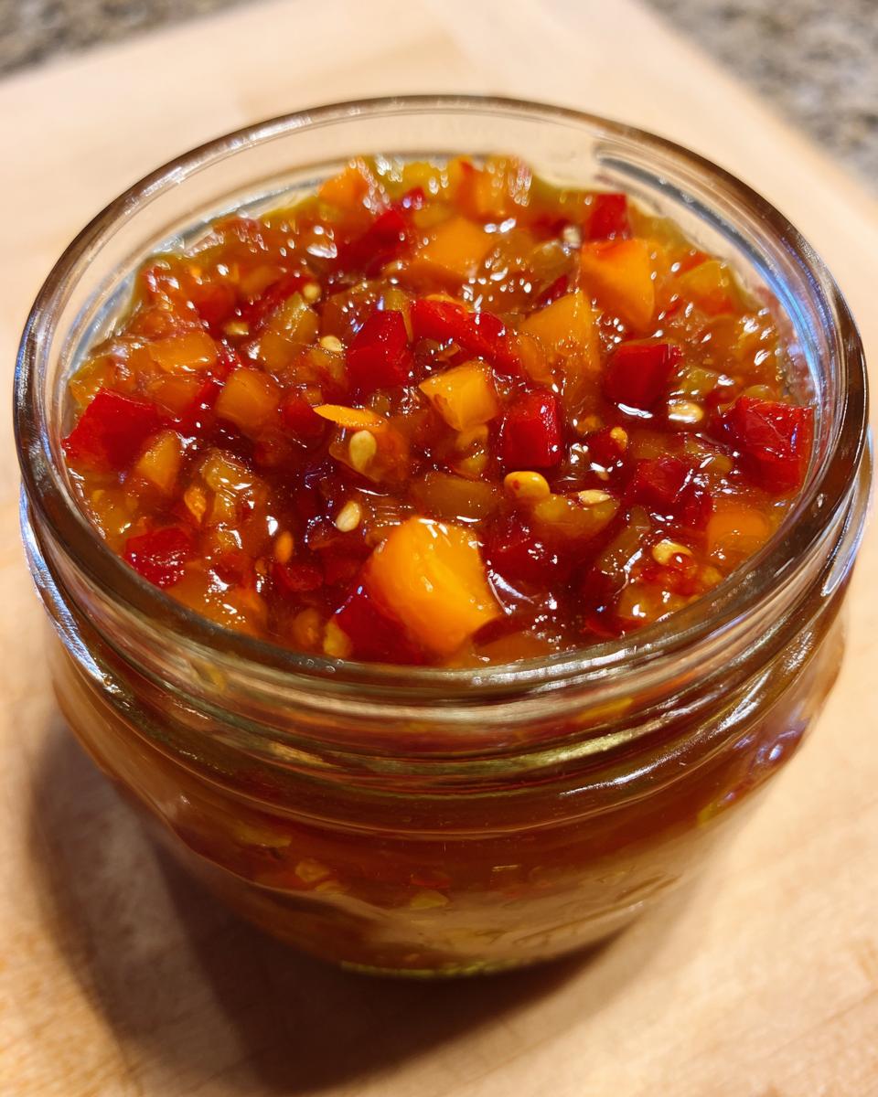 Sweet & Spicy Jalapeño Relish for Cheese Boards - detail 1