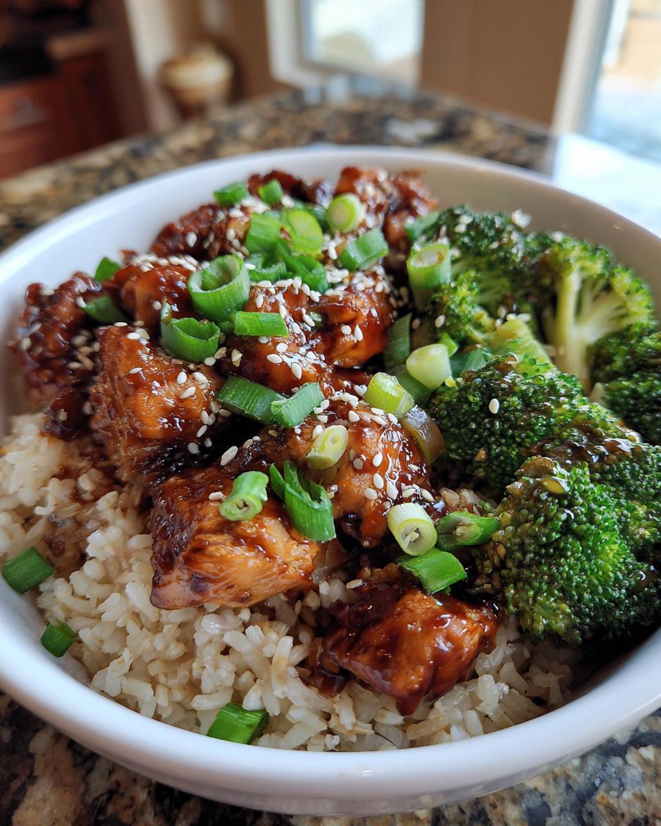 Teriyaki Chicken Meal Prep Bowls (High-Protein) - detail 1