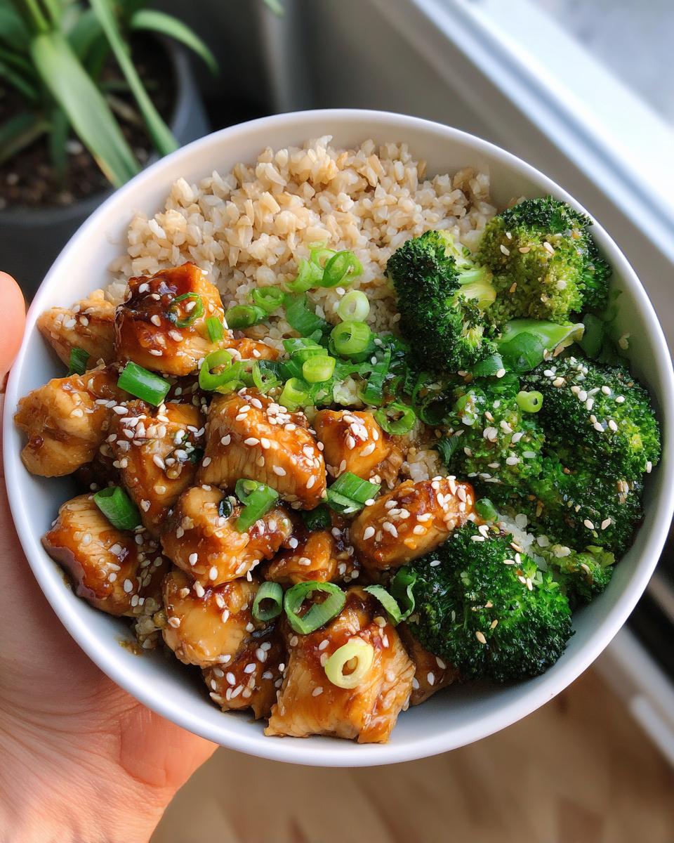 Teriyaki Chicken Meal Prep Bowls (High-Protein) - detail 2