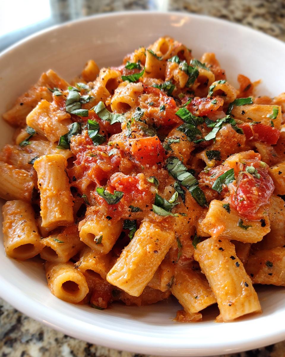 Unbelievable! 20-Minute Creamy Garlic Tomato Pasta Recipe 4 Whip Up Creamy Tomato Garlic Pasta Fast! - detail 1