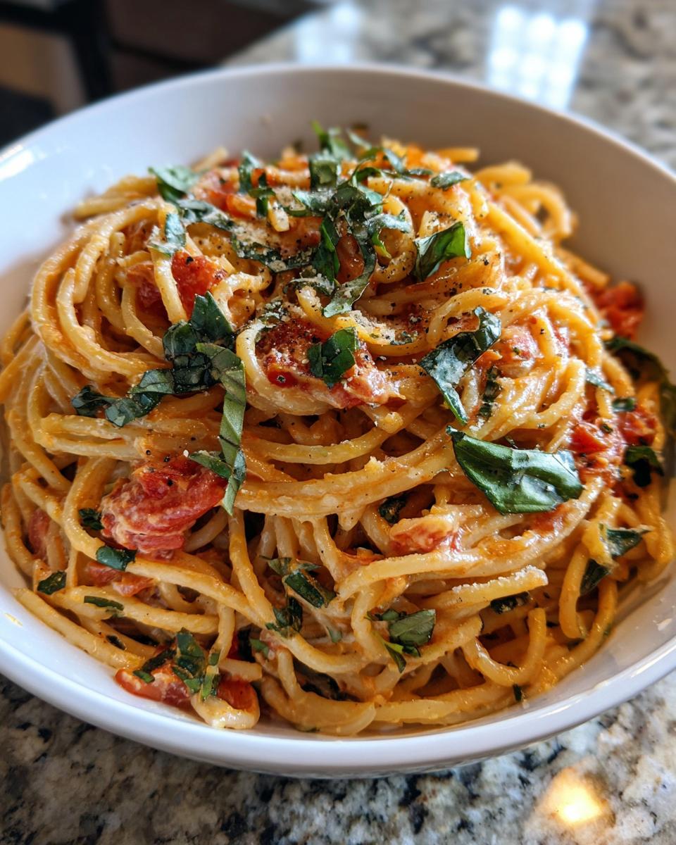 Unbelievable! 20-Minute Creamy Garlic Tomato Pasta Recipe