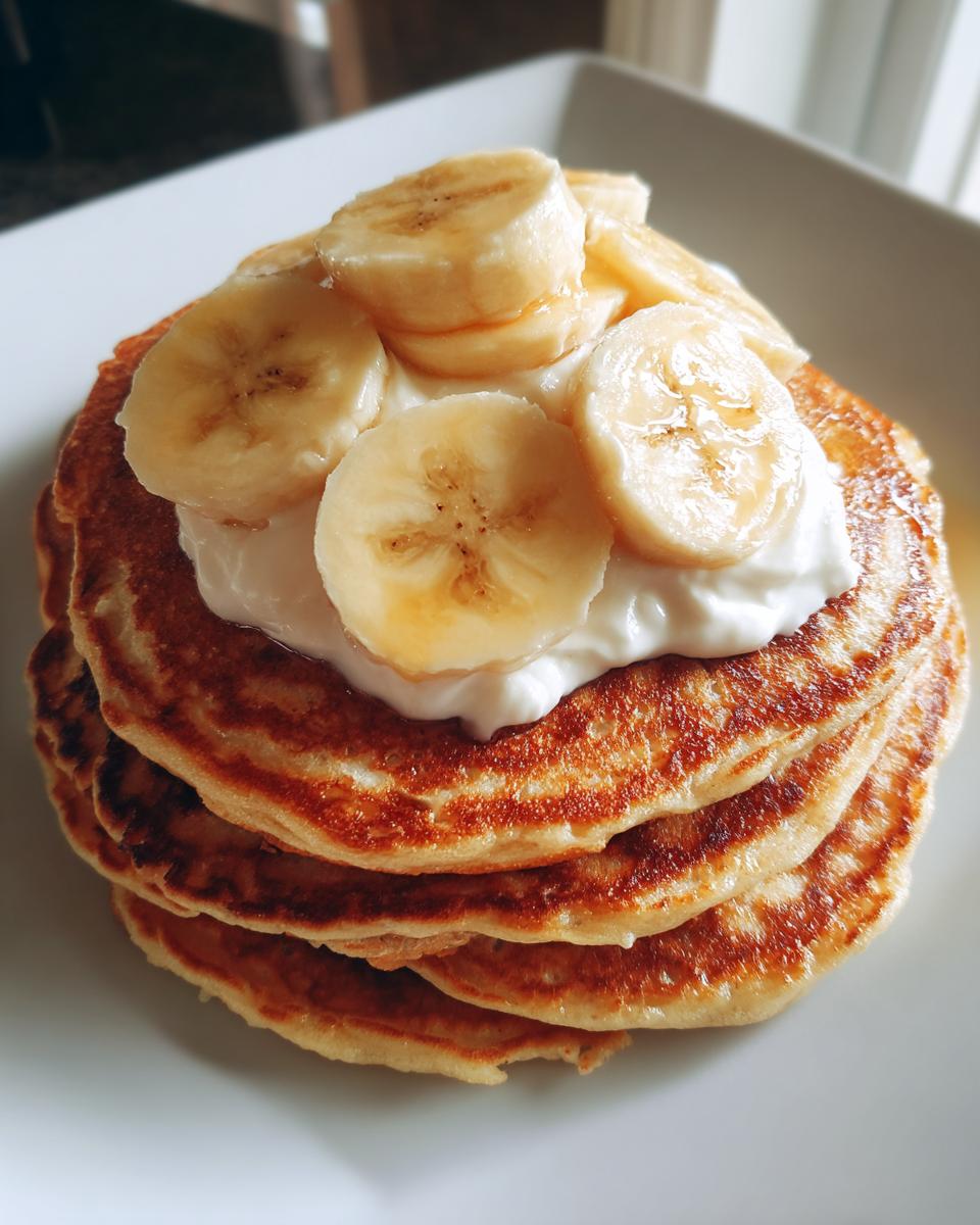3-Ingredient Banana Yogurt Pancakes - detail 2