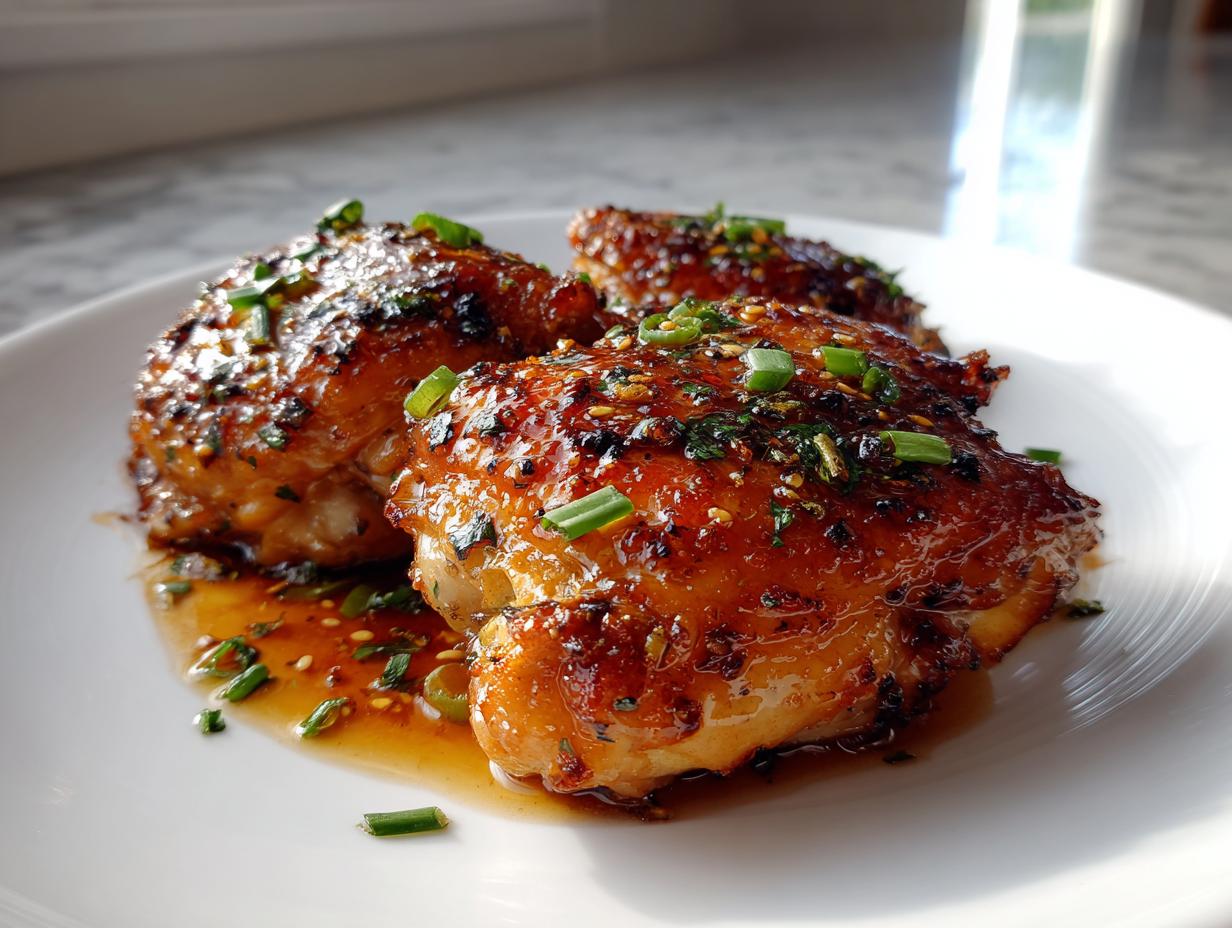Asian-Style Garlic Chicken Thighs at Home - detail 1