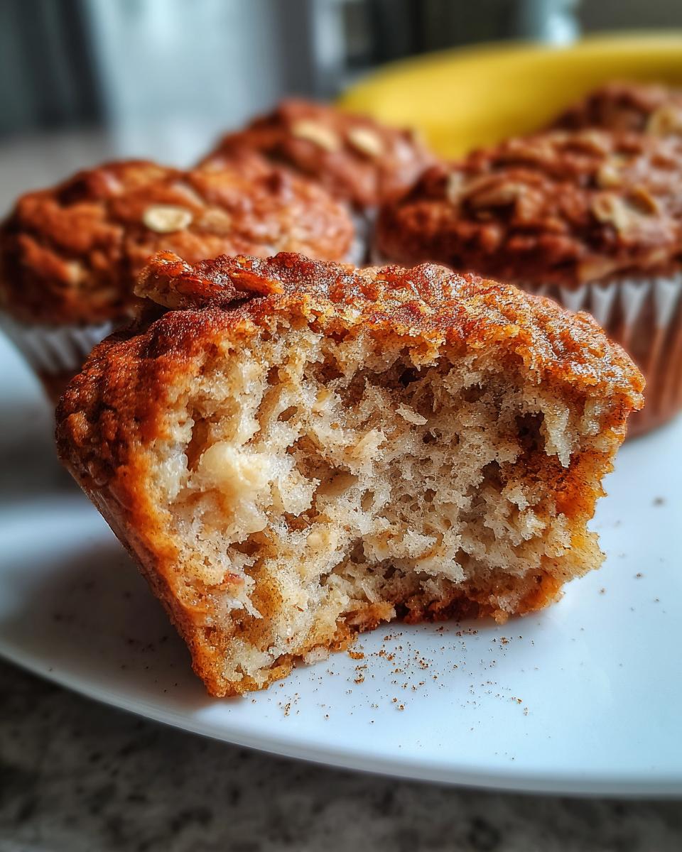 Banana Oatmeal Muffins for Busy Mornings - detail 1