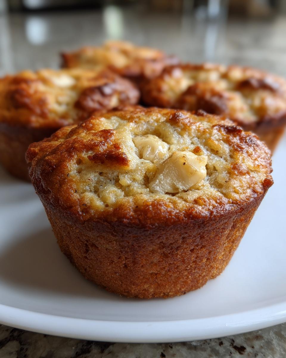 Banana Yogurt Blender Muffins (One Bowl Recipe) - detail 1