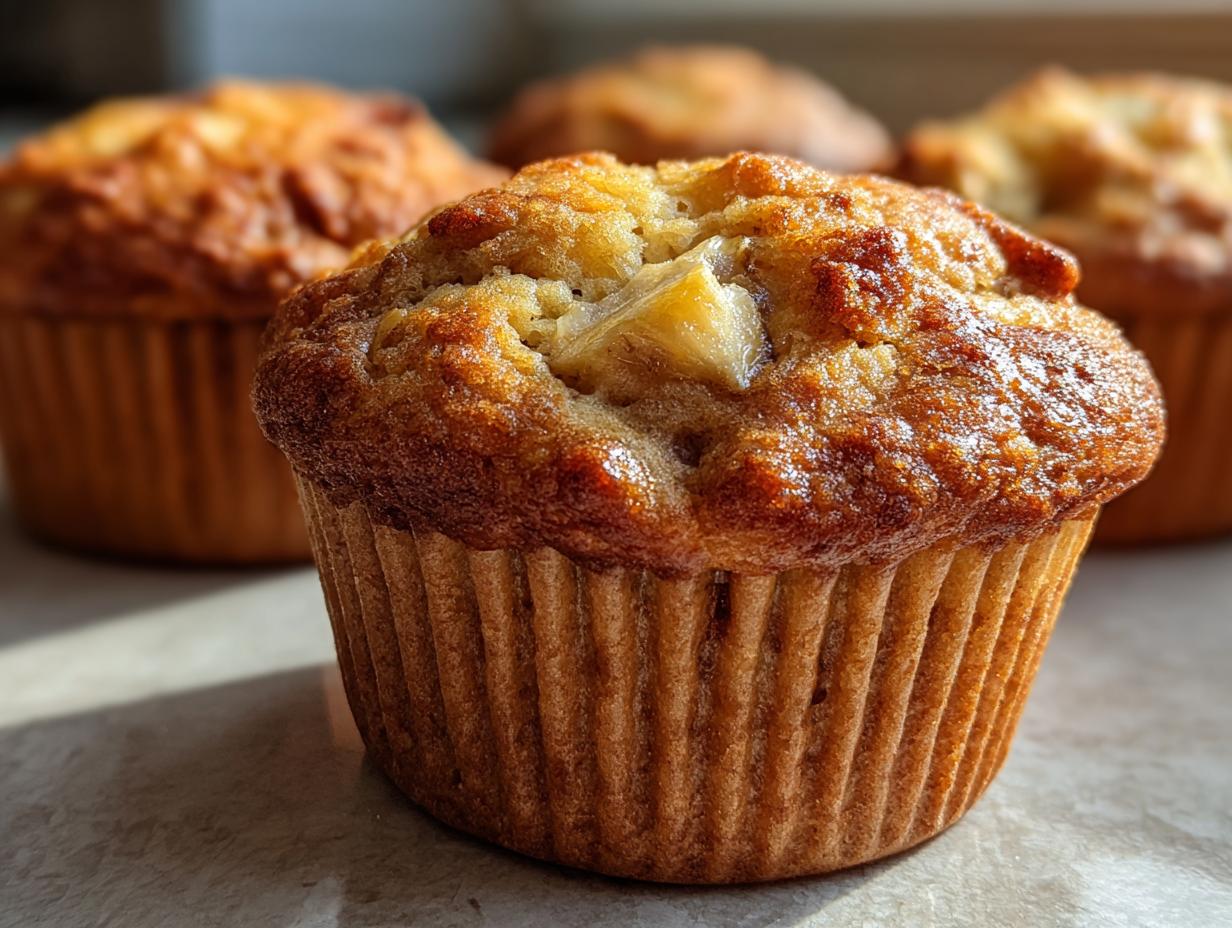 Banana Yogurt Blender Muffins (One Bowl Recipe) - detail 2