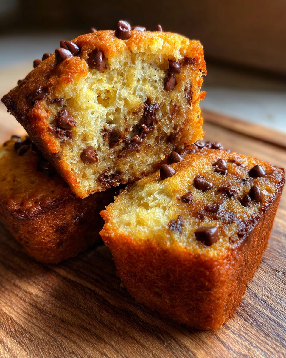 Banana Yogurt Chocolate Chip Muffin Tops - detail 2