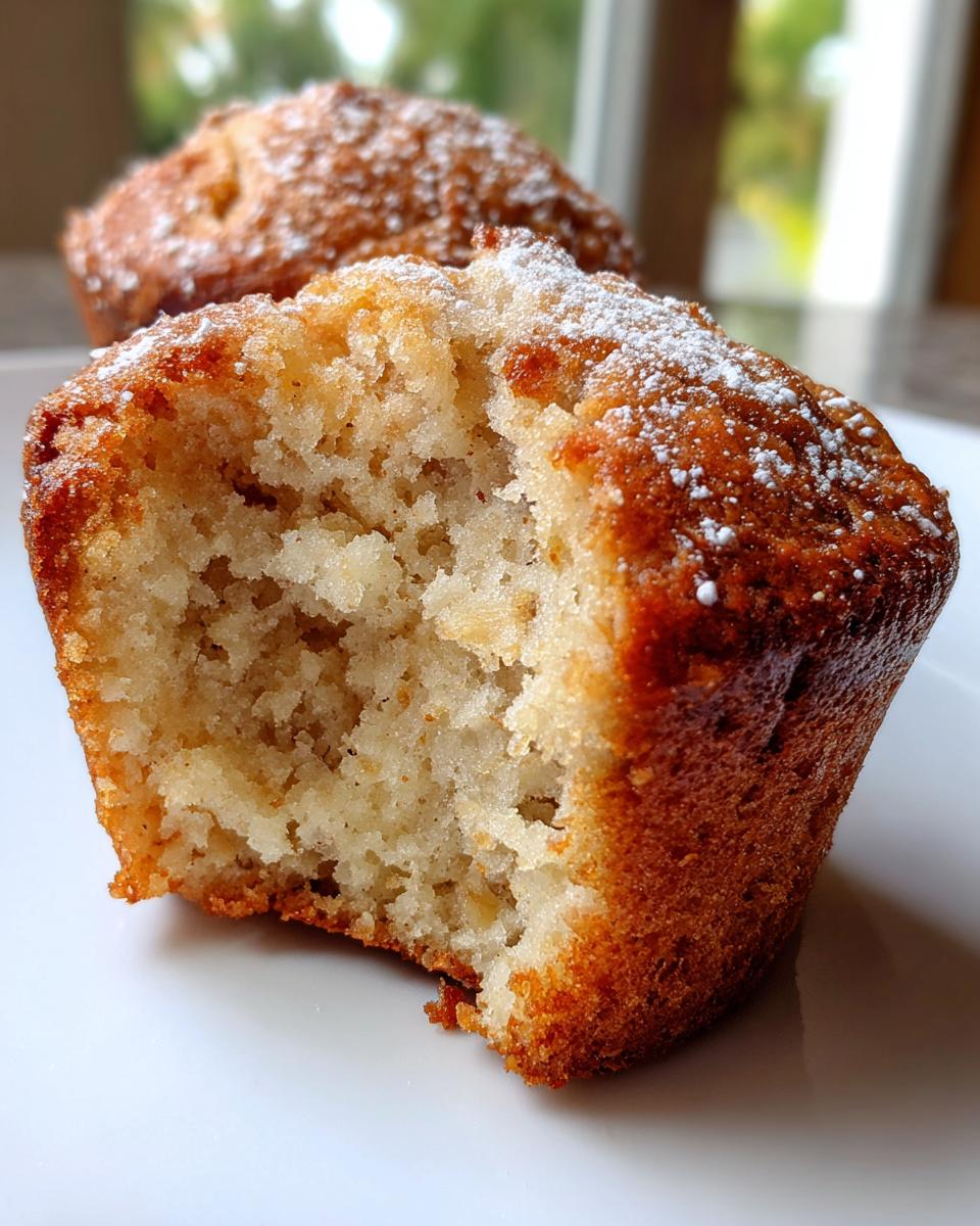 Banana Yogurt Donut Muffins (Baked, Not Fried) - detail 1