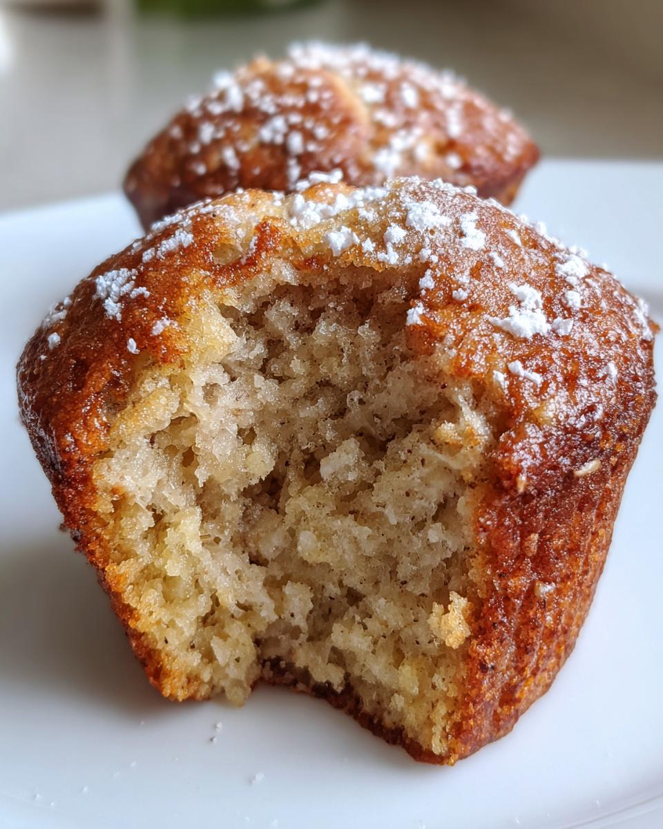 Banana Yogurt Donut Muffins (Baked, Not Fried) - detail 2