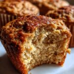 Banana Yogurt Oat Muffins for Clean Eating