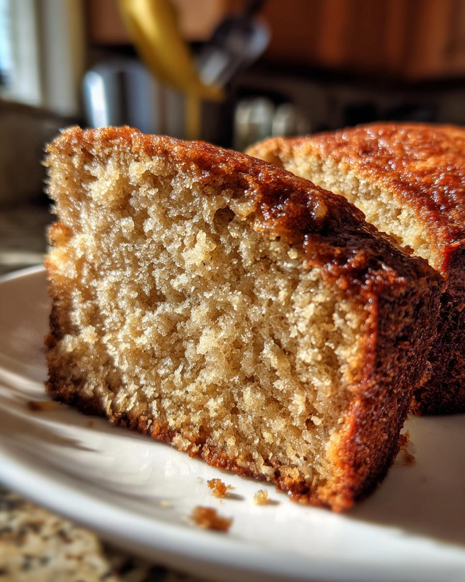 Banana Yogurt Snack Cake with No Refined Sugar - detail 1